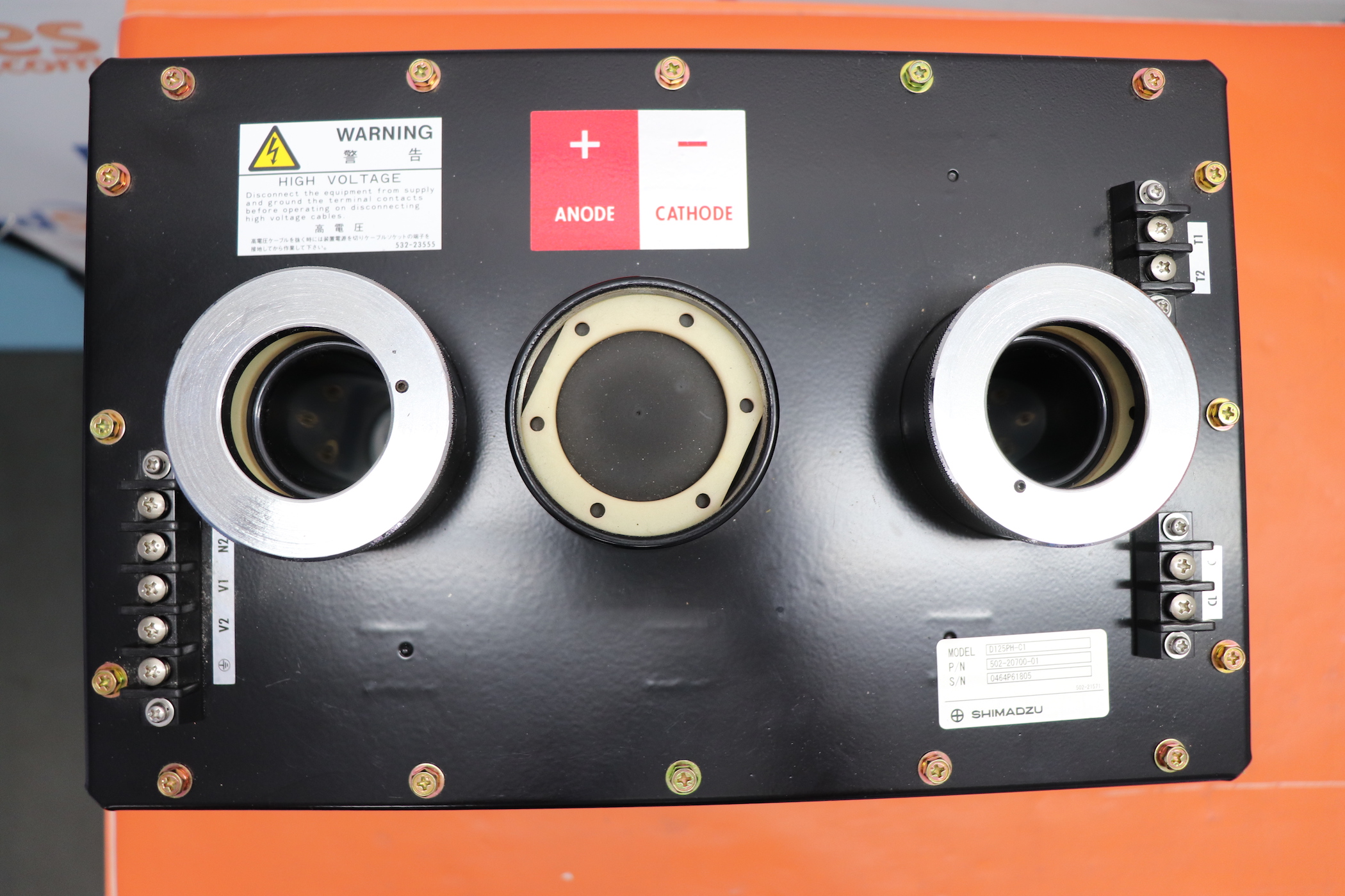 Shimadzu Part Number: 5022070001MUX 100 HV TANK MODEL Shimadzu Part Number: 5022070001MUX 100 HV TANK MODEL