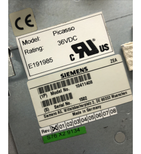 Alarm Box SIEMENS  Various MRI Scanner p/n  Part Number: 10411408 Rev 1