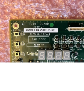 PL101 Board GE Senographe Essential Mammo P/n 2365871-8-002