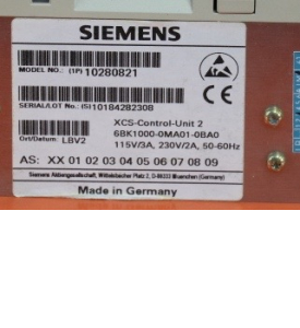 XCS Control Unit 2 Siemens Polydoros IT X-ray Generator 10280821