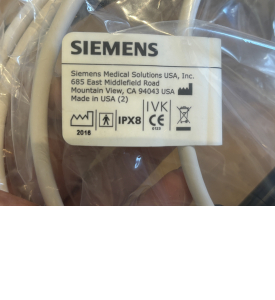 CW2 Doppler Pencil Siemens Acuson S2000/ SONOLINE G60S/ Acuson CV70 / Redwood / P500 P/n 10789380