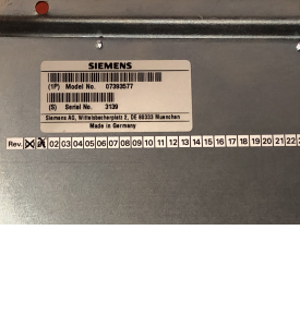 Siemens Sensation 64 P30 Switch Box 07393577