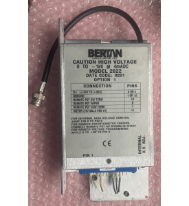 High Voltage Power Supply 0 To -1KV @ 4mADC Bertan p/n 2622