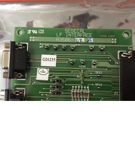 SEDECAL LF INTERFACE BOARD A3506-02-A