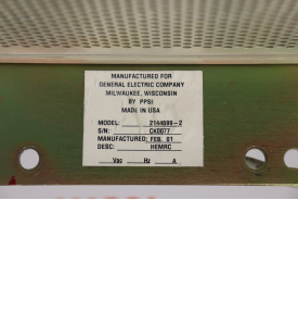 GE Lightspeed Qxi CT Scanner Parts HEMRC Assembly   P/N 2144699-2
