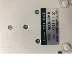 MICROPHONE M288D Foster KONDA Toshiba Infinix Cath Angio P/N MXC-001A