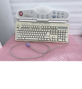 DLS SCIM Scan Control Intercom Module w/PS2 Keyboard GE Discovery HD CT Scanner P/n P7800SK , 9375-00492-002/A